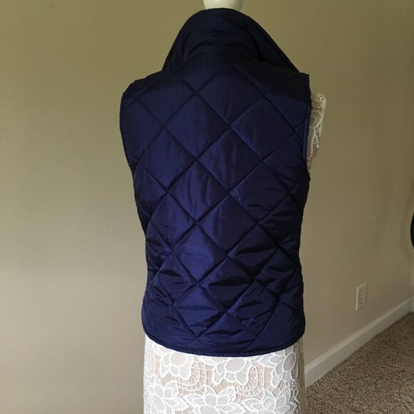 Blue Puffer Vest - Picture 5 of 6